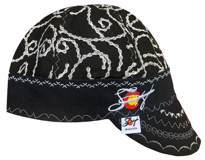 Chains &  Some Slaps! Size 7 1/4 Embroidered Hybrid Welding Cap