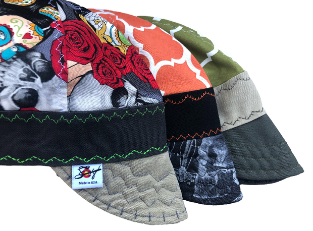 Day of the Dead 3 Pk. Combo Size 7 5/8 Welding Caps