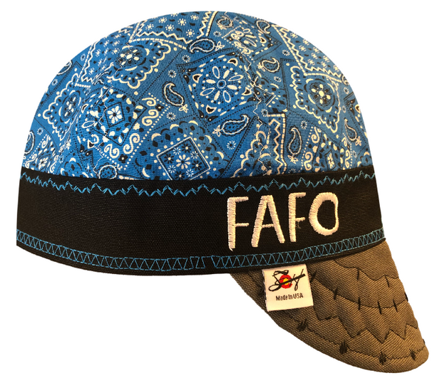 FAFO Embroidered Size 7 1/8 Hybrid Welders Cap