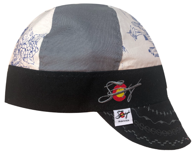5 Pk.Unique Set Embroidered Size 7 1/8 Hybrid Welders Caps