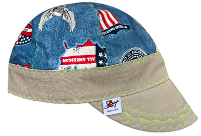 3 Pk. Hybrid Welders Caps Size 7 1/2