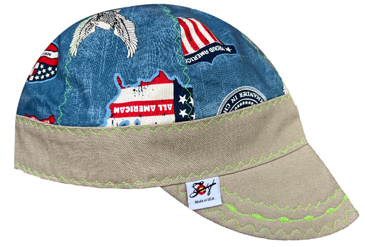 3 Pk. Hybrid Welders Caps Size 7 1/2