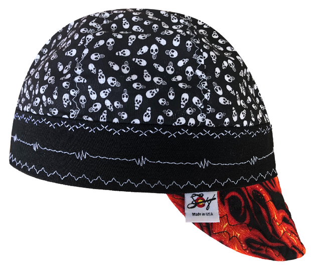 Gates O' Hell 🔥🔥   Size 7 1/8 Hybrid Welding Cap