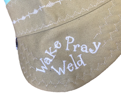 Wake Pray Weld 3 Pk. Size 7 1/4 UnLined Hybrid Welders Caps