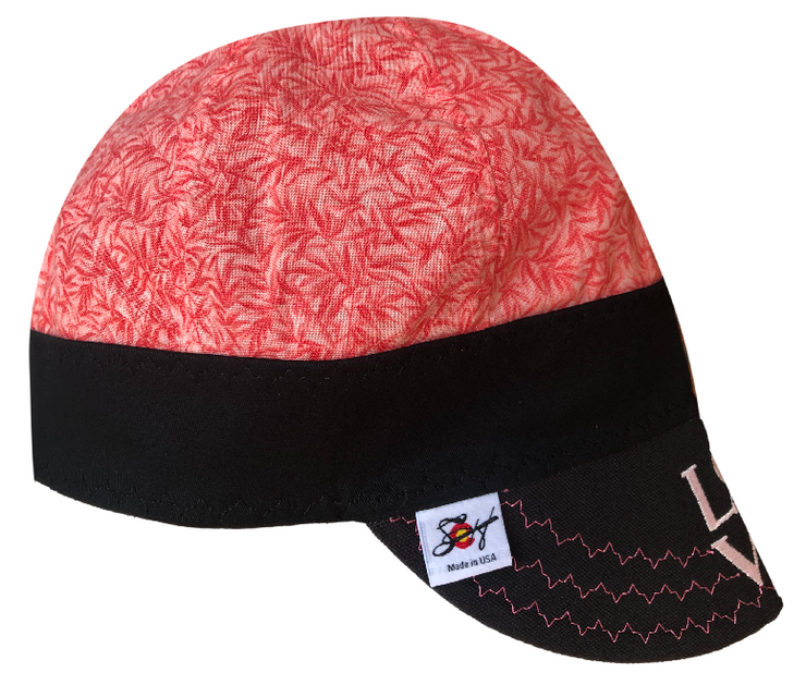 Breast Cancer Awareness  Embroidered Hybrid Welding Cap