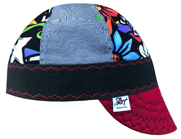 Street Graffiti Size 7 1/4  Welding Cap