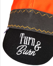 Turn & Burn Embroidered Prewashed Canvas Welding Cap Size 7 1/4