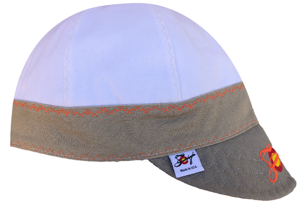 Lined Size 7 3/8 Prewashed Canvas Embroidered Welders Cap