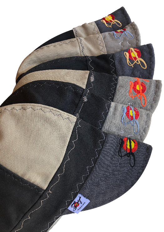 What the Flux?? WTF Mixed Panel Embroidered Canvas Welding Cap