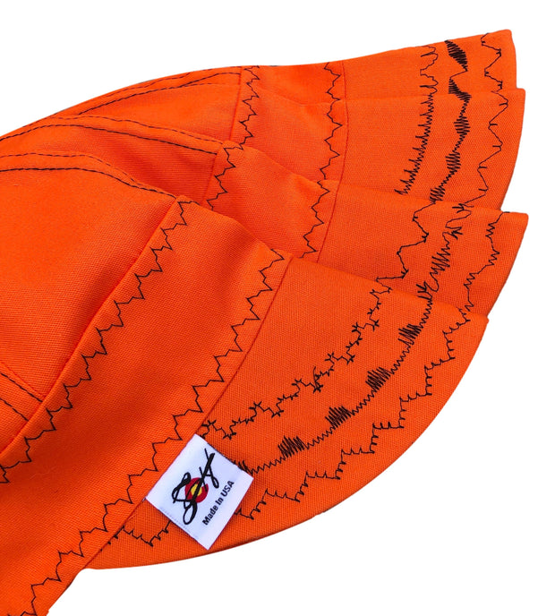 Safety Orange/Black  #SoComfort Welders Cap W/FR Bill *Limited Run*