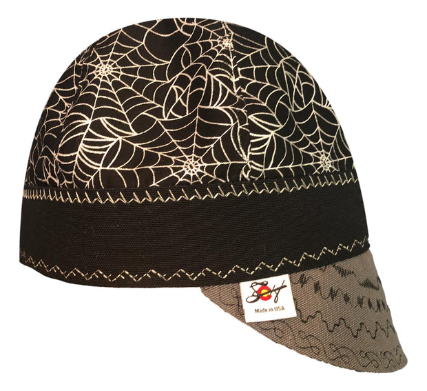 Metallic Spiderweb Hybrid Welders Cap
