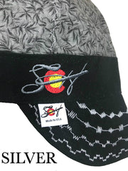 🔥  Sketched Out Hybrid Embroidered Welding Cap Choose your Color! 7 1/.4