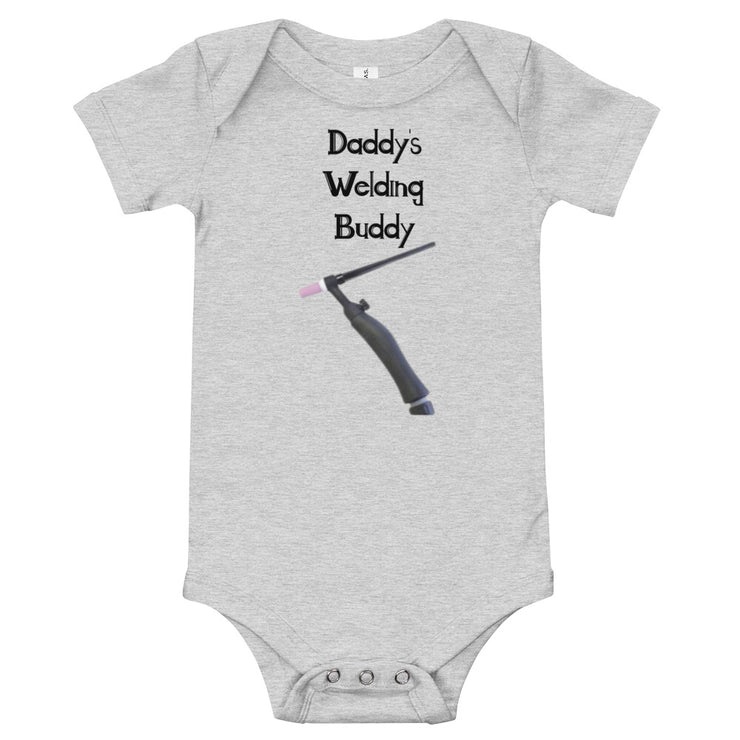 Daddy's Welding Buddy Printed Onesie