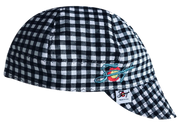 ⌘ Black Checkered ⌘ SoCo Logo Embroidered Cotton Welders Cap